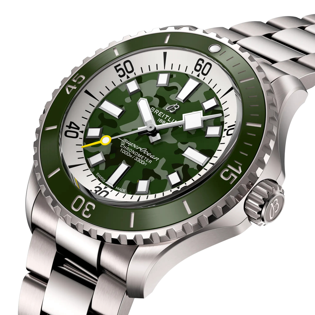 Breitling Superocean Automatic 46 Super Diver Watch with Titanium Bracelet