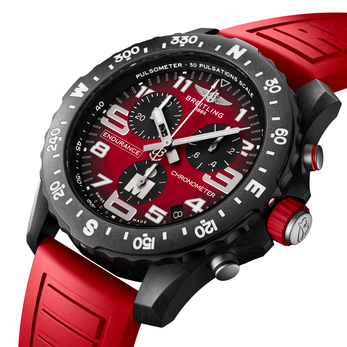 Breitling Endurance Pro 44 IRONMAN® Watch with Red Dial