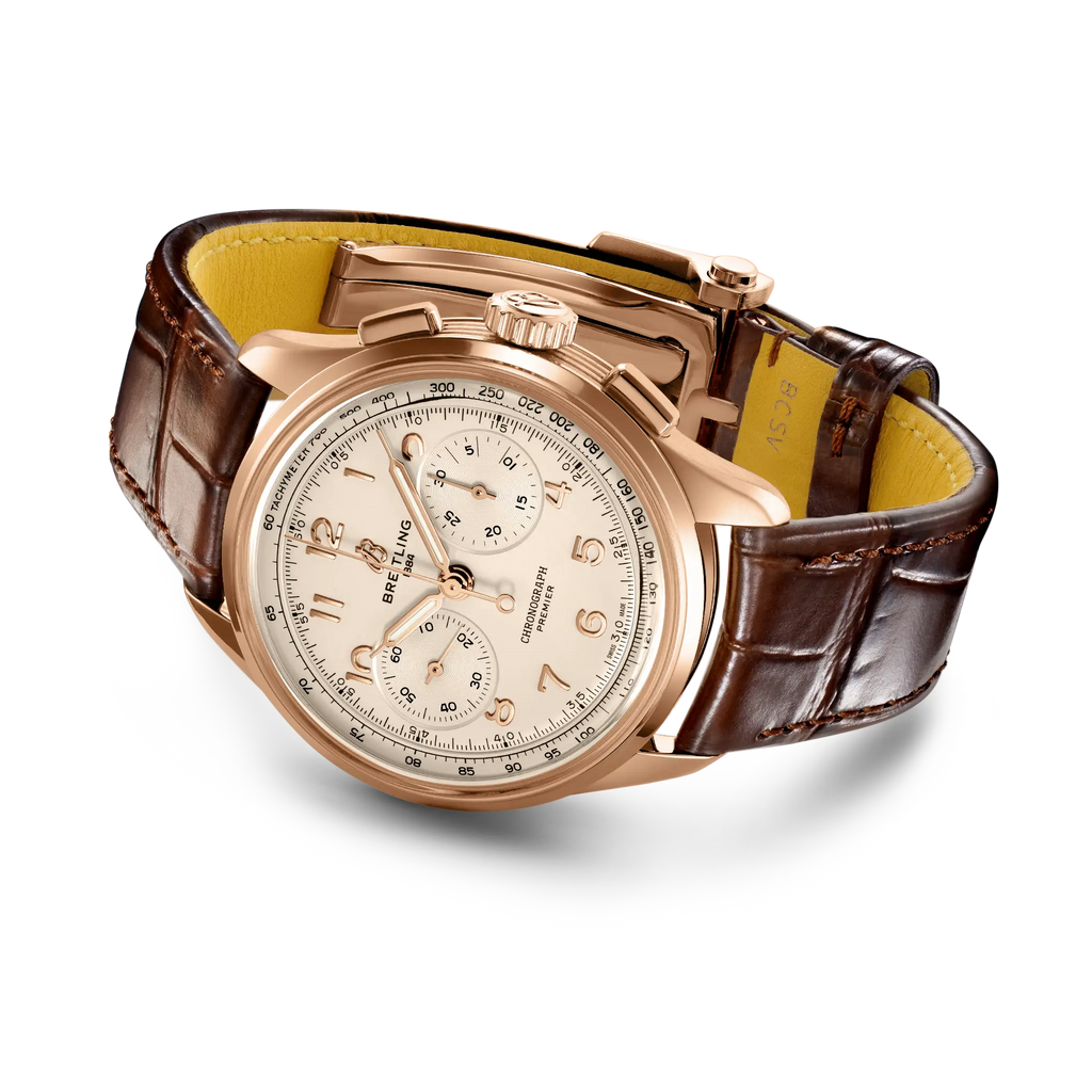 Breitling Premier B09 Chronograph 40 Watch with Cream Dial