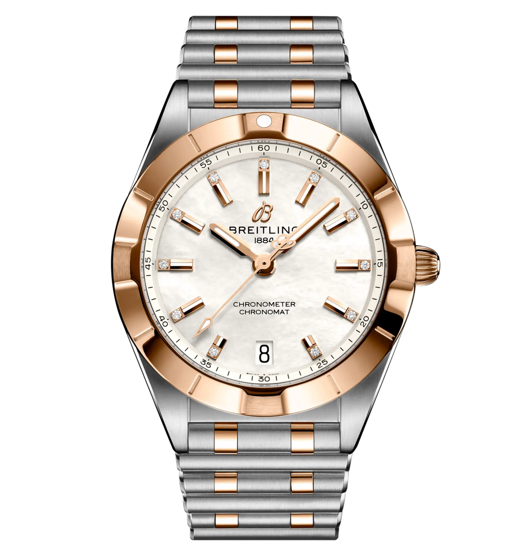 Breitling Chronomat 32 Watch with Diamonds