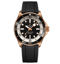Breitling Superocean Automatic 42 Watch with Black Rubber Strap