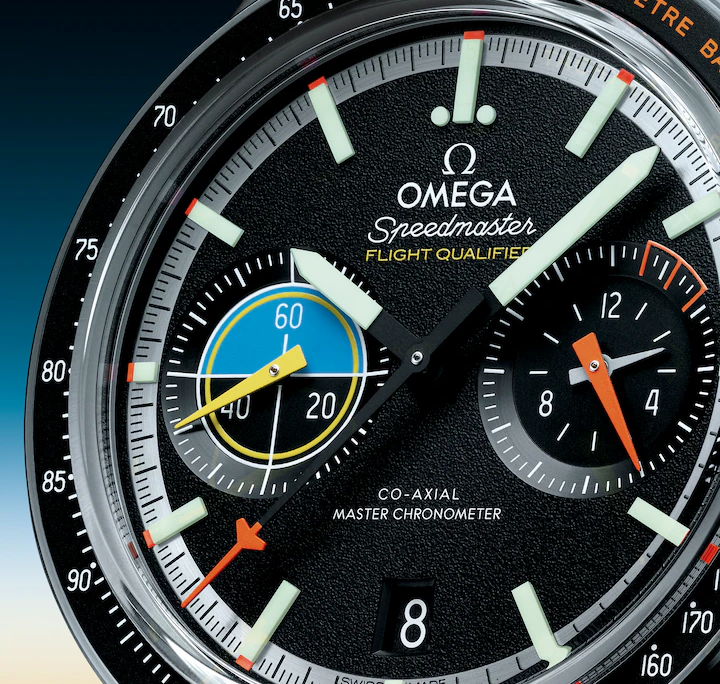 OMEGA Speedmaster Pilot, 40.85mm with Stainless Steel Bracelet