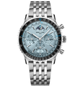Breitling Navitimer B19 Chronograph 43 Perpetual Calendar Watch with Stainless Steel Bracelet