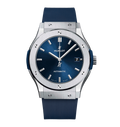 Hublot Classic Fusion Titanium Blue, 45mm with Blue Dial