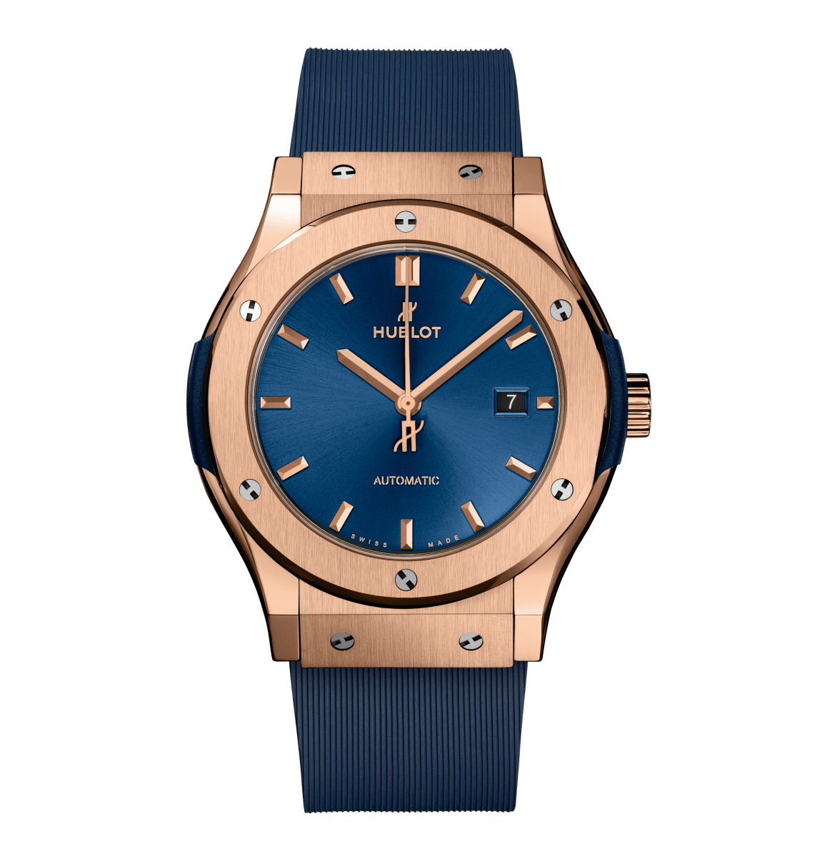 Hublot Classic Fusion King Gold Blue, 42mm with Blue Dial