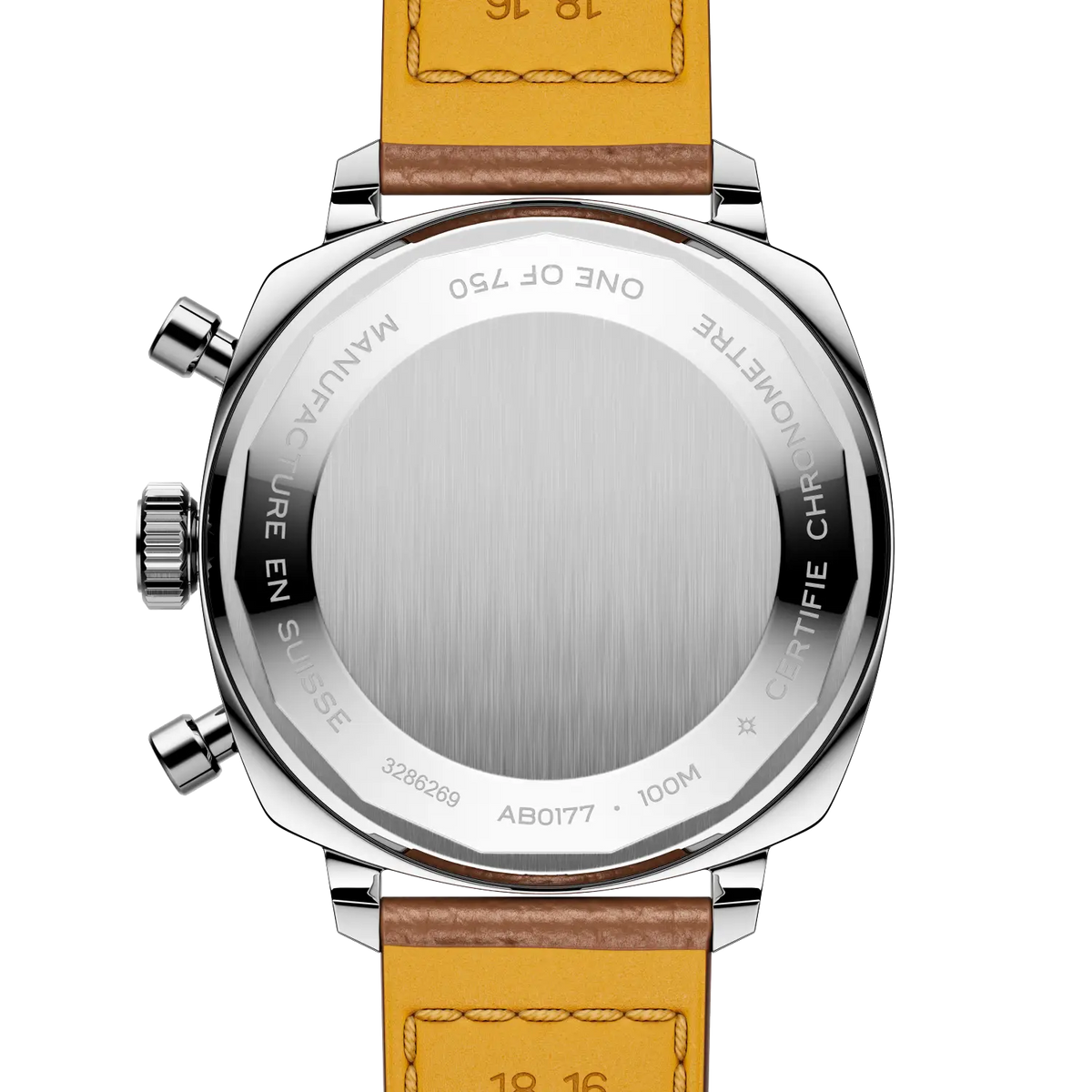 Breitling Top Time B01 Racing 38 Watch with Beige Leather Strap, Limited Edition