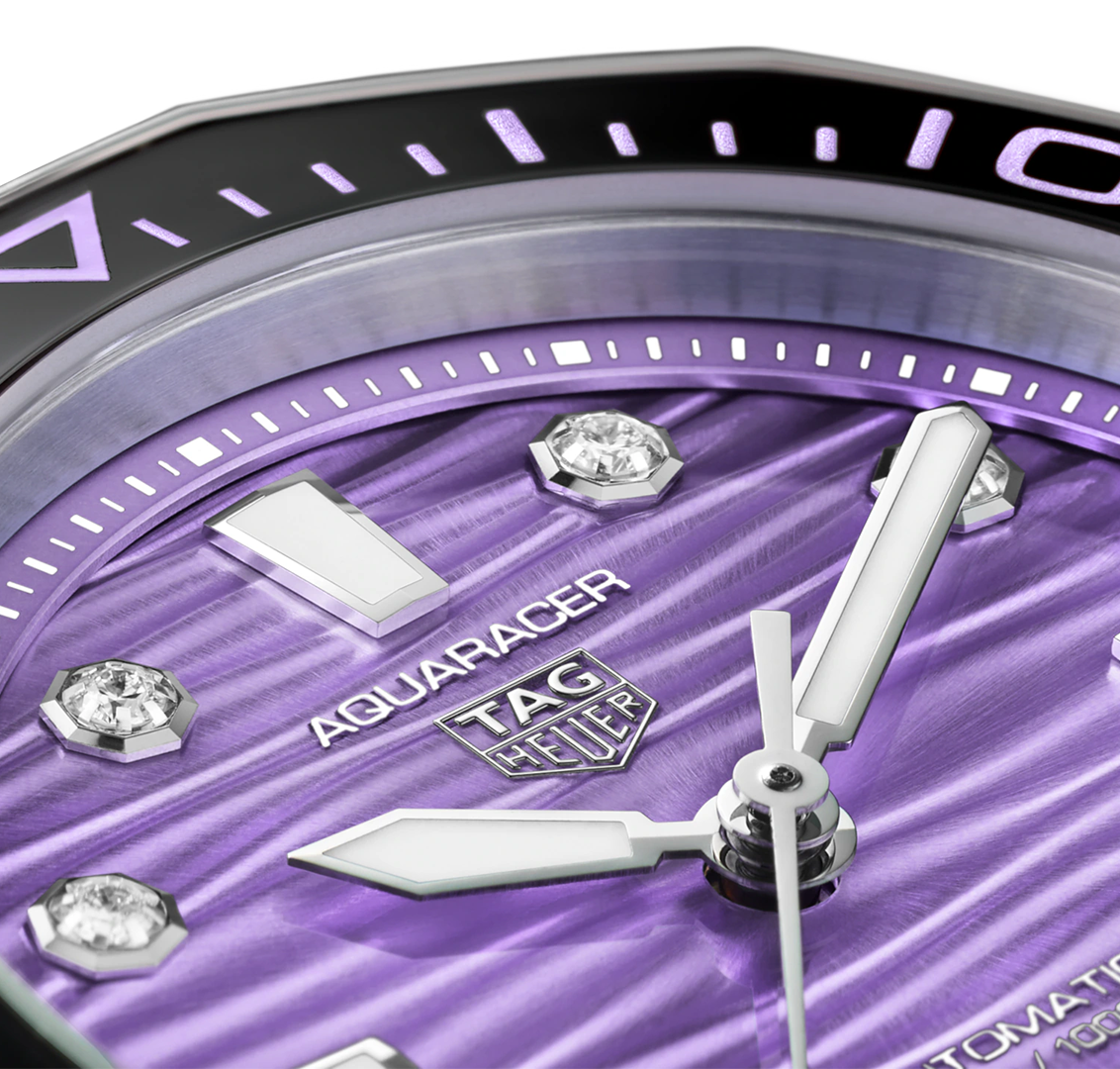 TAG Heuer Aquaracer Professional 300 Date Watch with Diamonds
