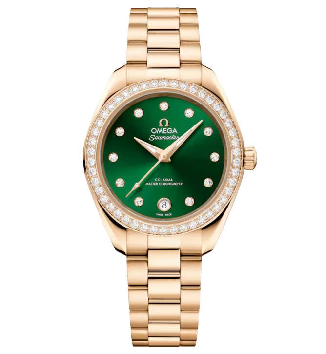OMEGA Seamaster Aqua Terra 150m, 30mm with Yellow Gold Bracelet
