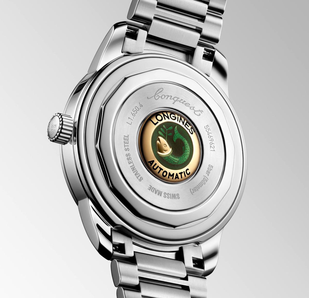 Longines Conquest Heritage 40mm Watch with Green Dial