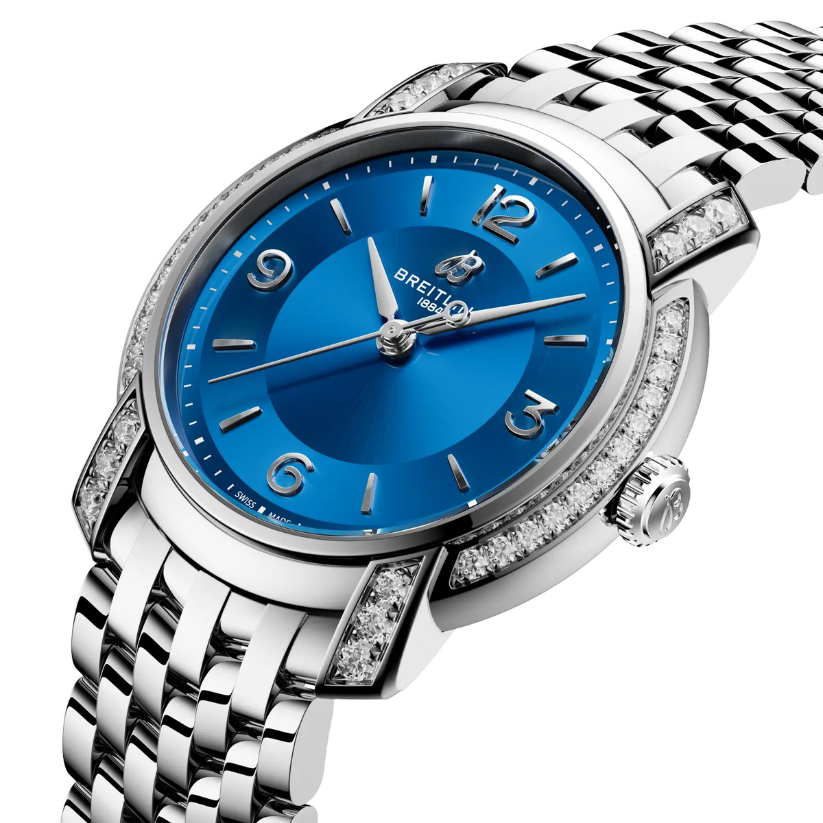 Breitling Lady Premier 32 Watch with Blue Dial