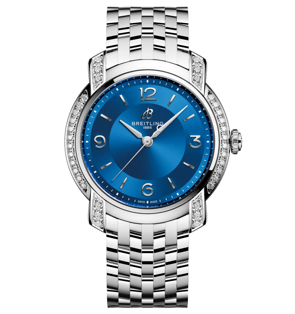 Breitling Lady Premier 32 Watch with Blue Dial