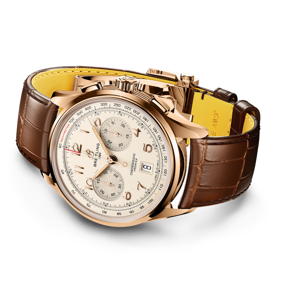 Breitling Premier B01 Chronograph 42 Watch with Cream Dial