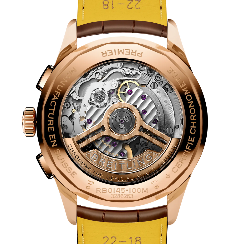 Breitling Premier B01 Chronograph 42 Watch with Cream Dial