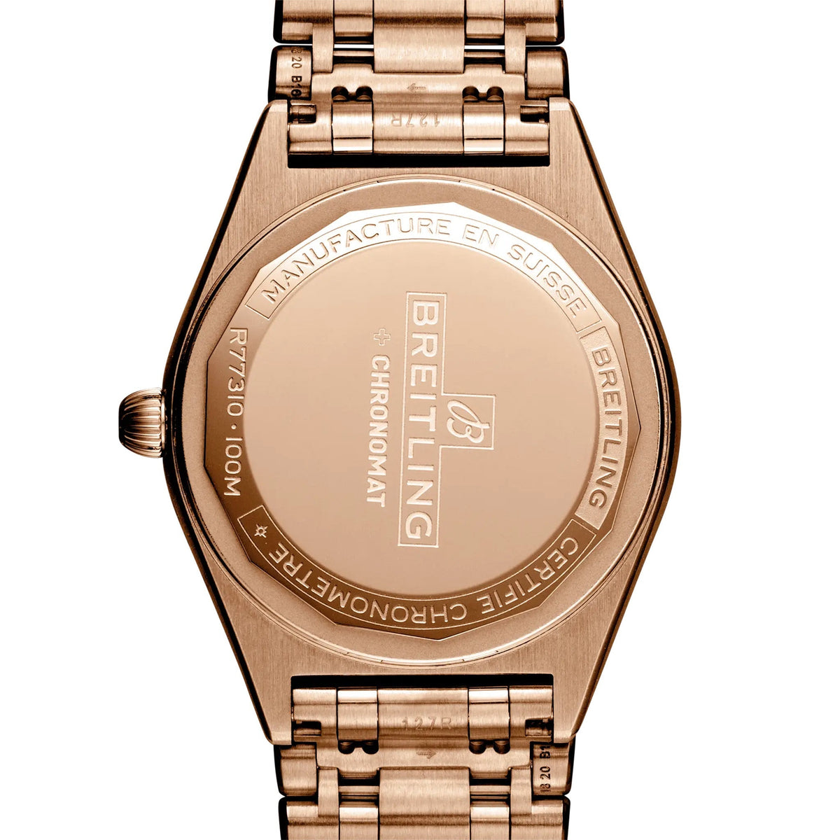 Breitling Chronomat 32mm Watch with 18K Red Gold Bracelet