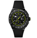 TAG Heuer Formula 1 Chronograph Watch with Black and Yellow Rubber Strap