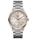 TAG Heuer Carrera Day-Date Watch with Beige Dial