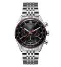 TAG Heuer Carrera Chronograph Watch with Stainless Steel Bracelet