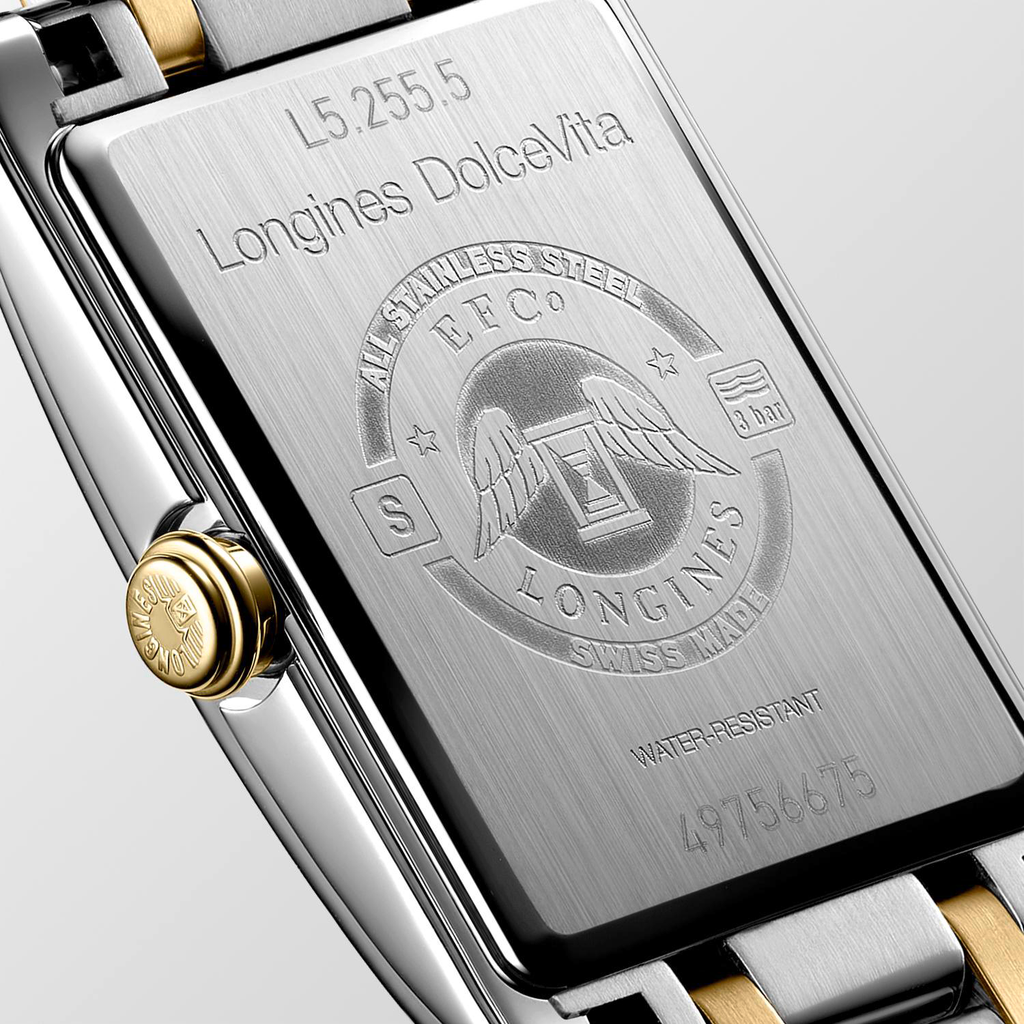 Longines DolceVita Watch with Mixed Metals Bracelet
