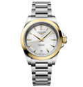 Longines Conquest 34mm Watch with Silver Dial
