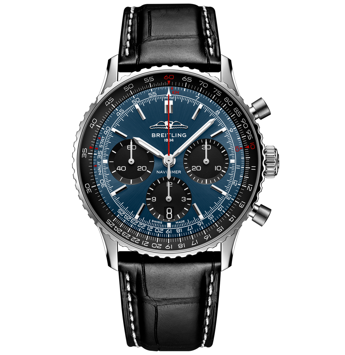 Breitling Navitimer B01 41mm Watch with Blue Dial