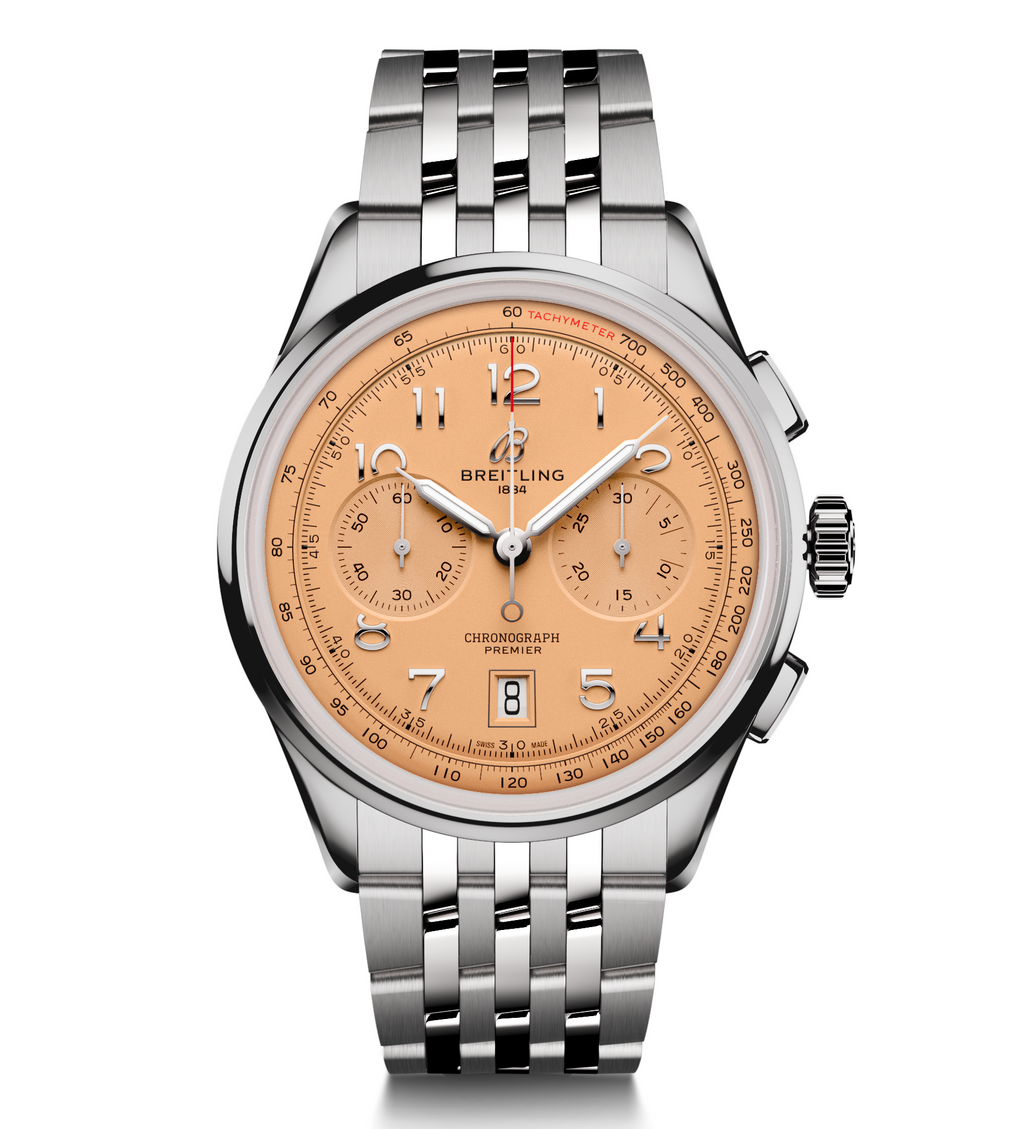 Breitling Premier B01 Chronograph 42mm Watch with Copper Dial