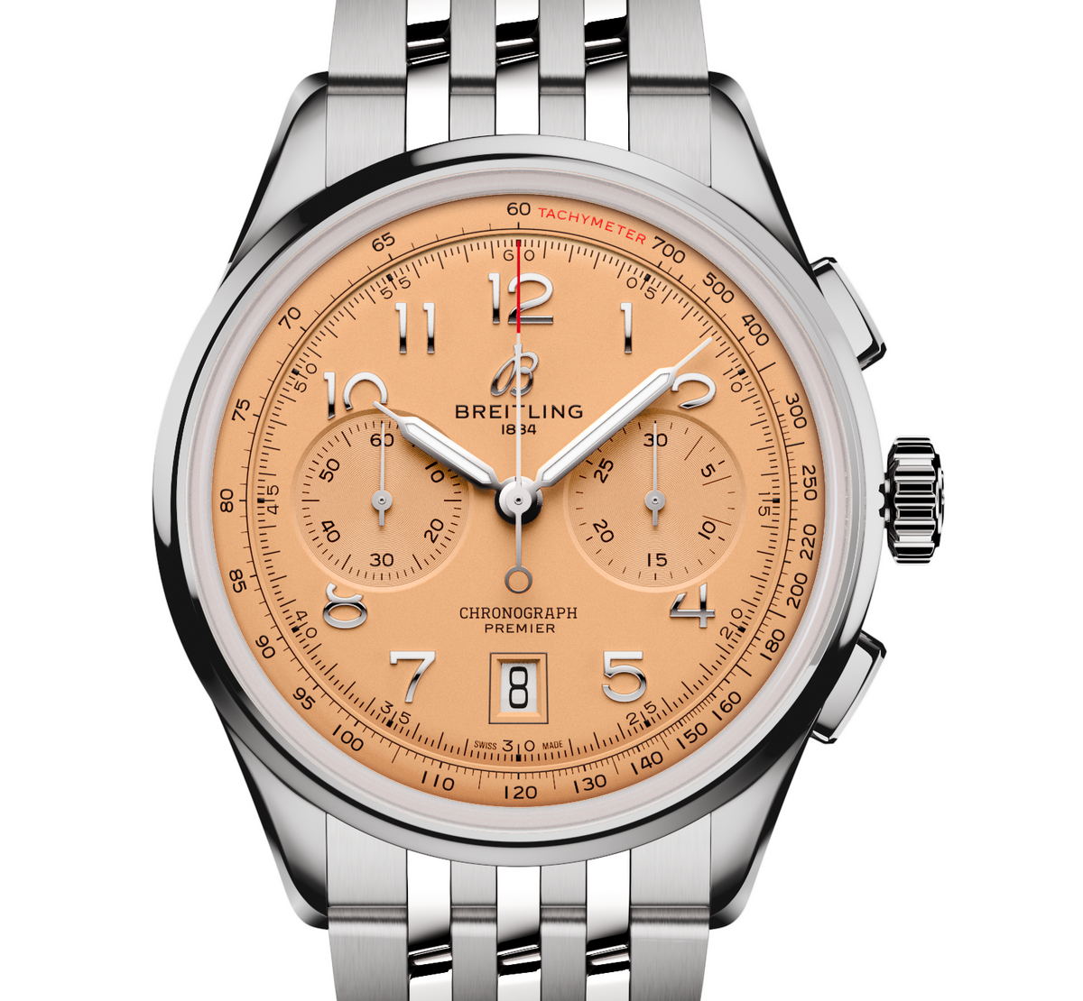 Breitling Premier B01 Chronograph 42mm Watch with Copper Dial