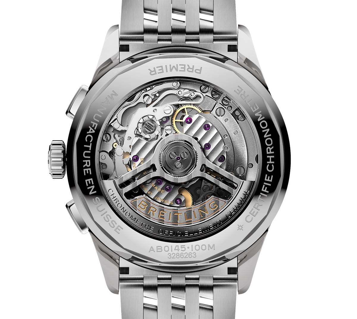 Breitling Premier B01 Chronograph 42mm Watch with Green Dial