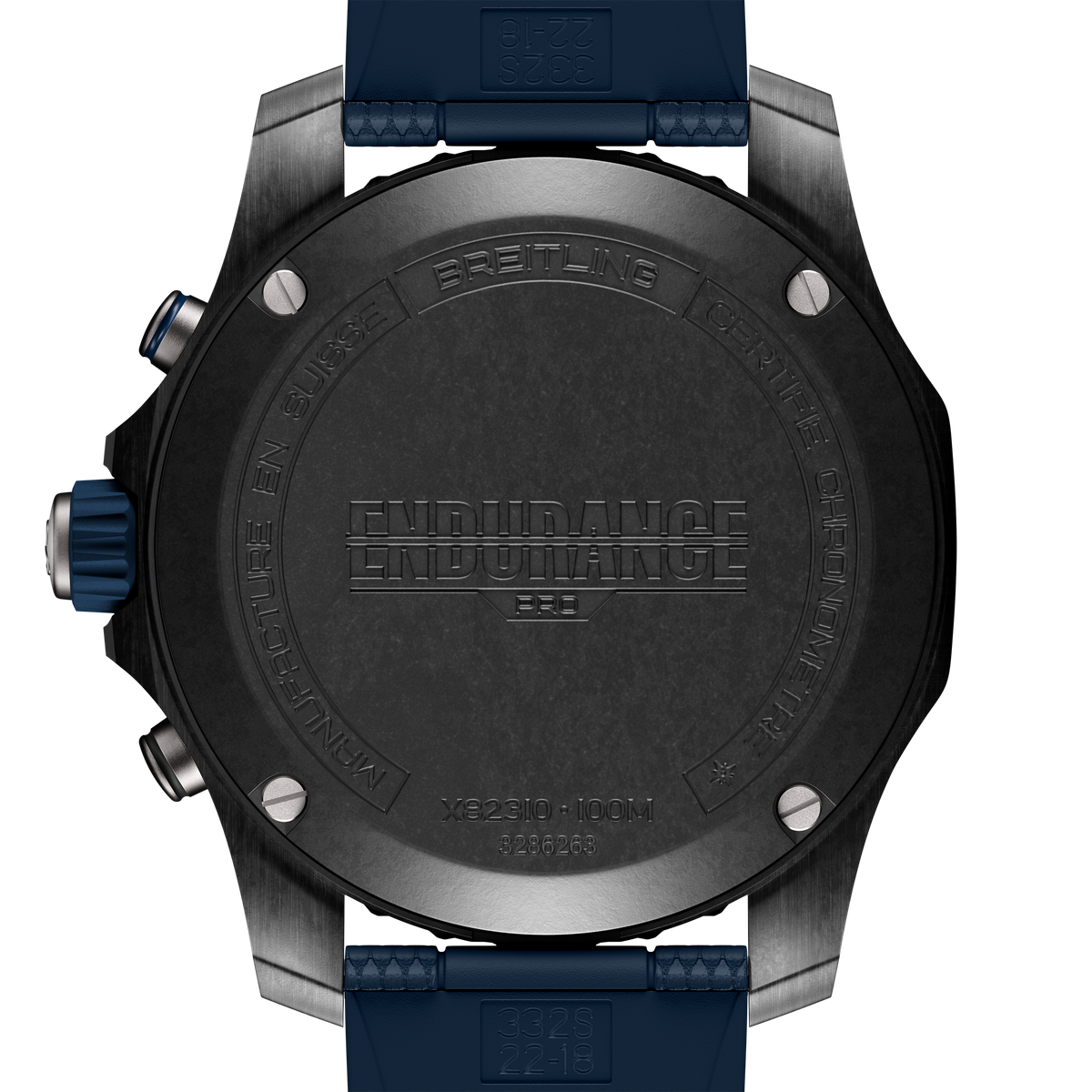 Breitling Endurance Pro 44 Watch with Navy Blue Strap