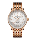 Breitling Navitimer Automatic 36 Watch with Mother of Pearl Dial