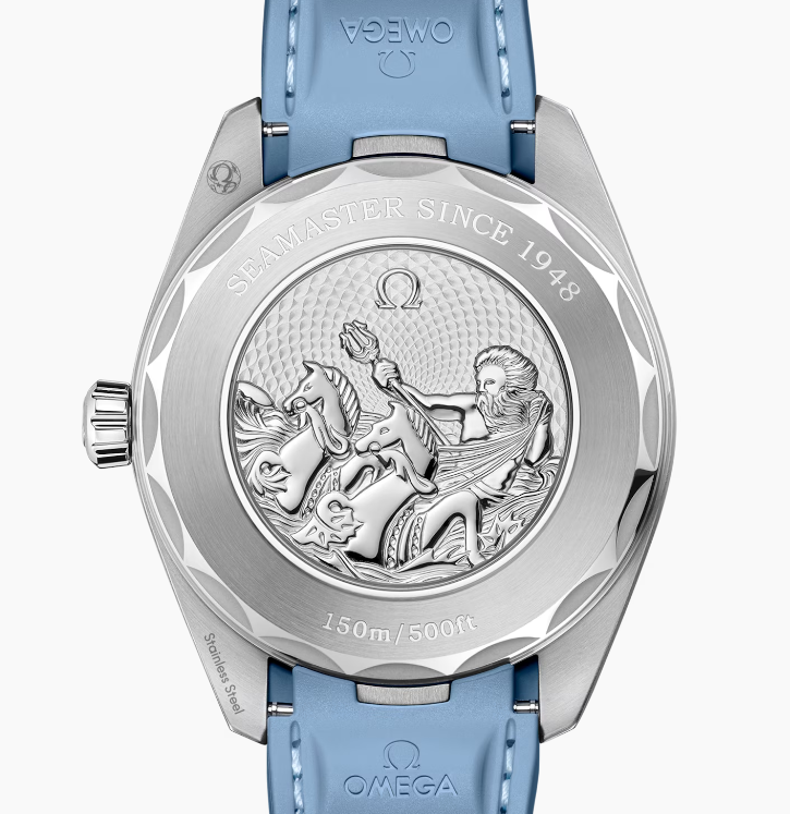OMEGA Seamaster Aqua Terra 150m, 43mm with Blue Rubber Strap