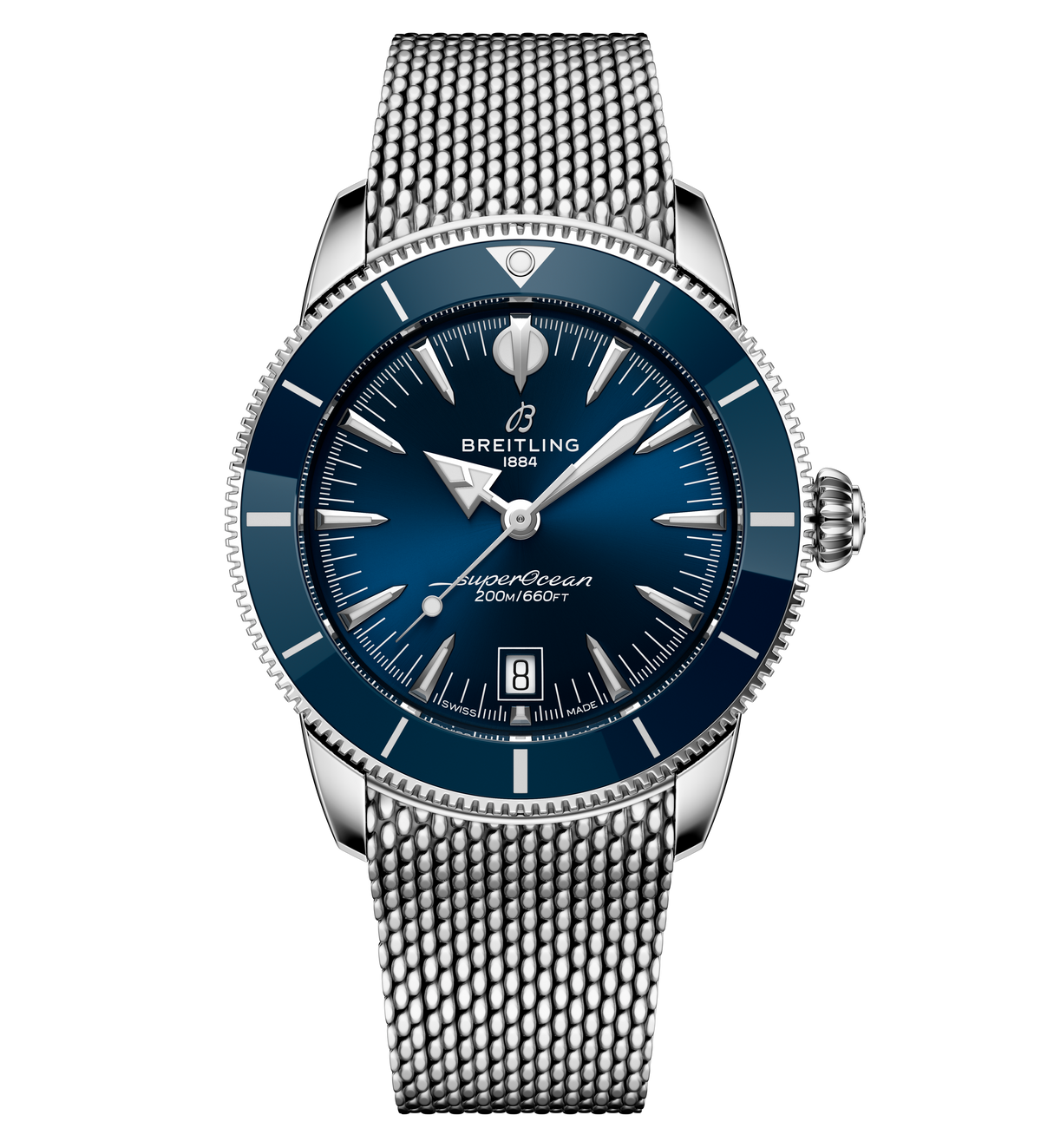 Breitling Superocean Heritage B31 Automatic 42 Watch with Blue Dial