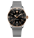 Breitling Superocean Heritage B31 Automatic 42 Watch with Mesh Bracelet