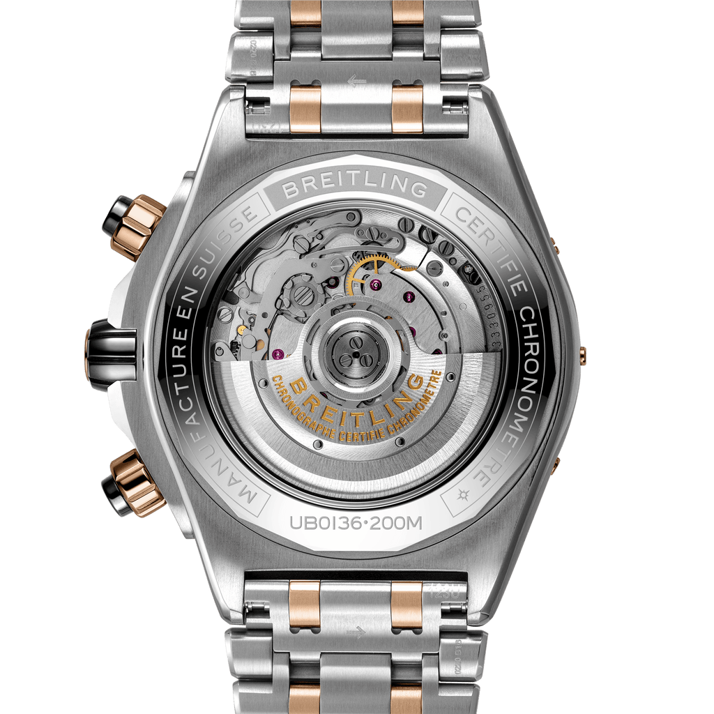 Breitling Super Chronomat B01 44 Watch with Green Dial