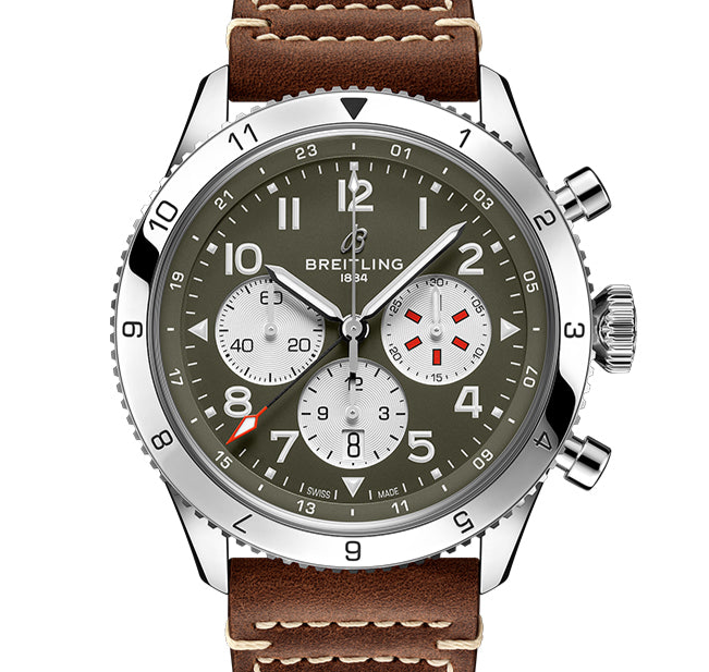 Breitling Super AVI B04 Chronograph GMT 46 Curtiss Warhawk