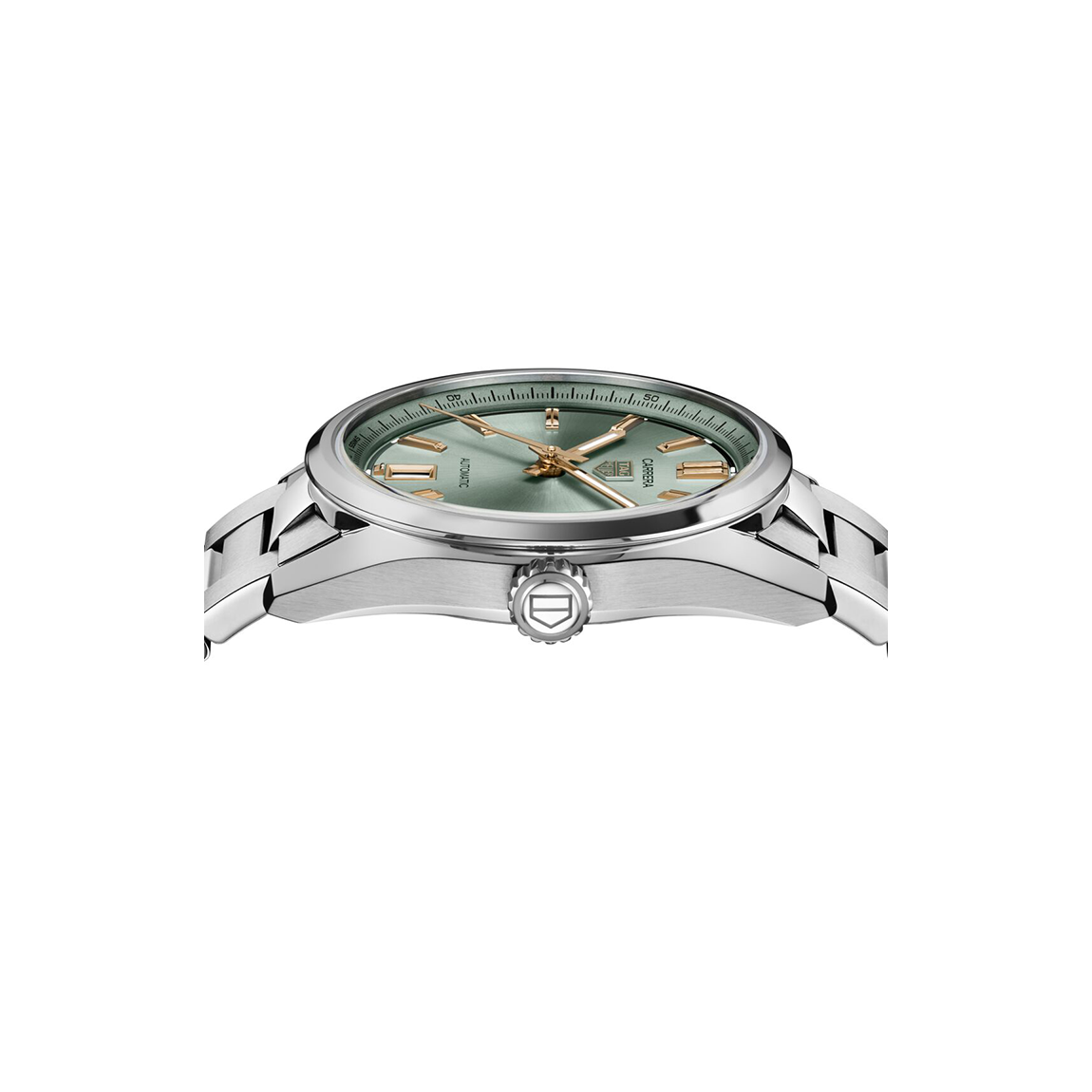 TAG Heuer Carrera Date Watch with Green Dial