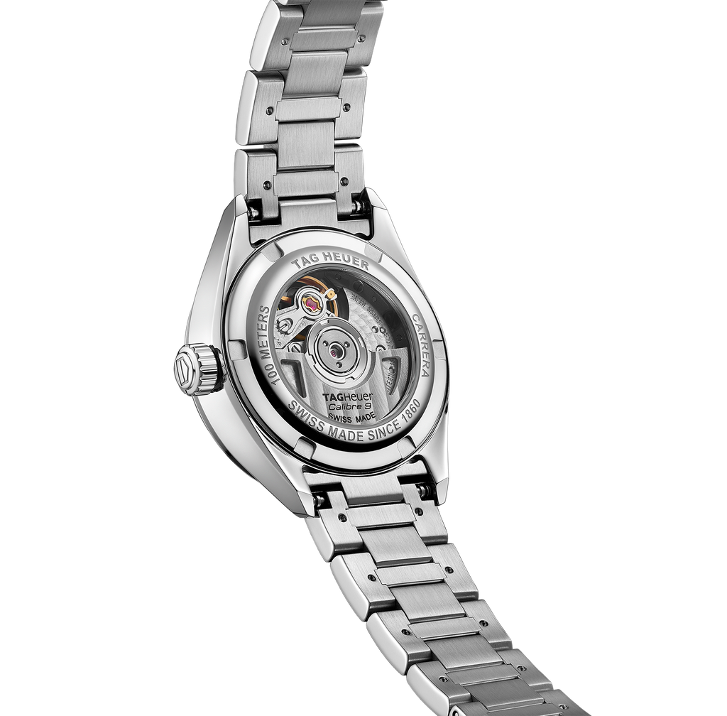 TAG Heuer Carrera Date Watch with Stainless Steel Bracelet