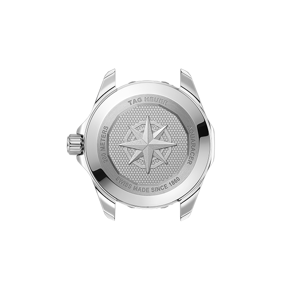 TAG Heuer Aquaracer Professional 200 Solargraph Watch with a Blue Dial