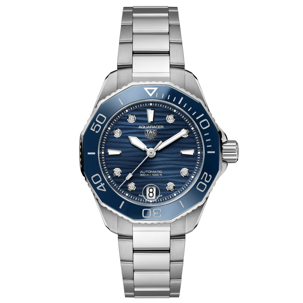 TAG Heuer Ladies' Aquaracer Professional 300, 36mm with Blue Diamond Dial