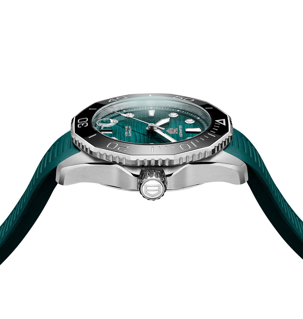 TAG Heuer Aquaracer Professional 300 Date with Teal Dial