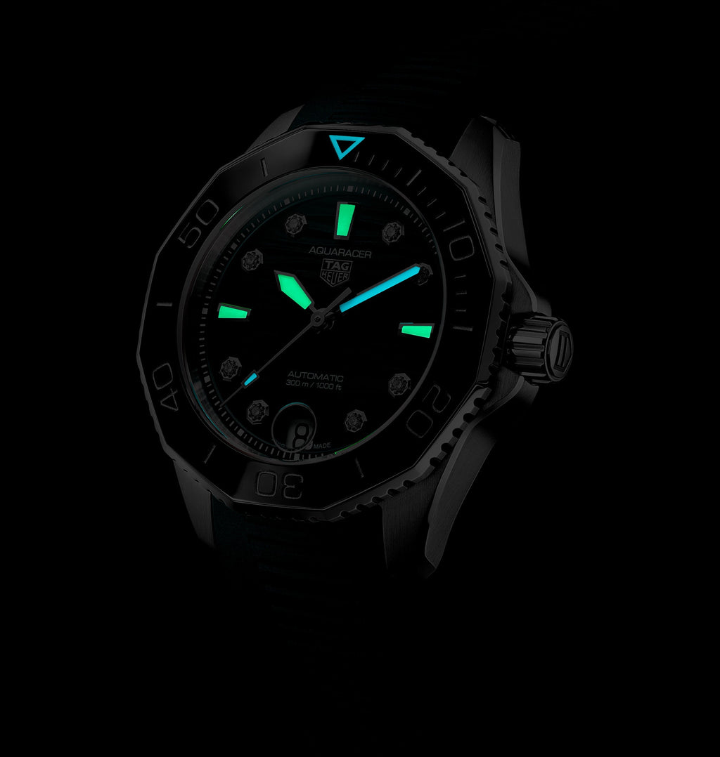 TAG Heuer Aquaracer Professional 300 Date with Teal Dial