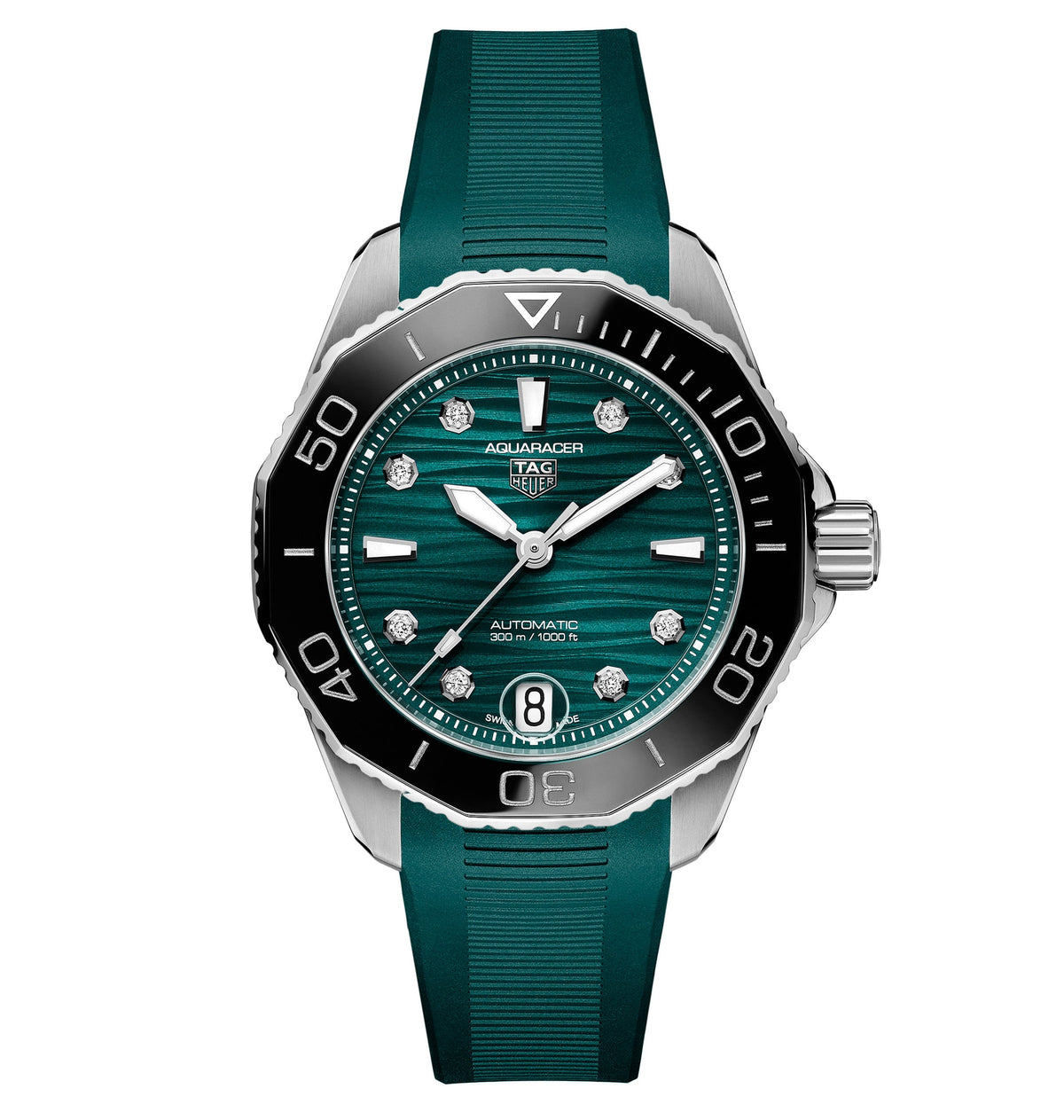 TAG Heuer Aquaracer Professional 300 Date with Teal Dial