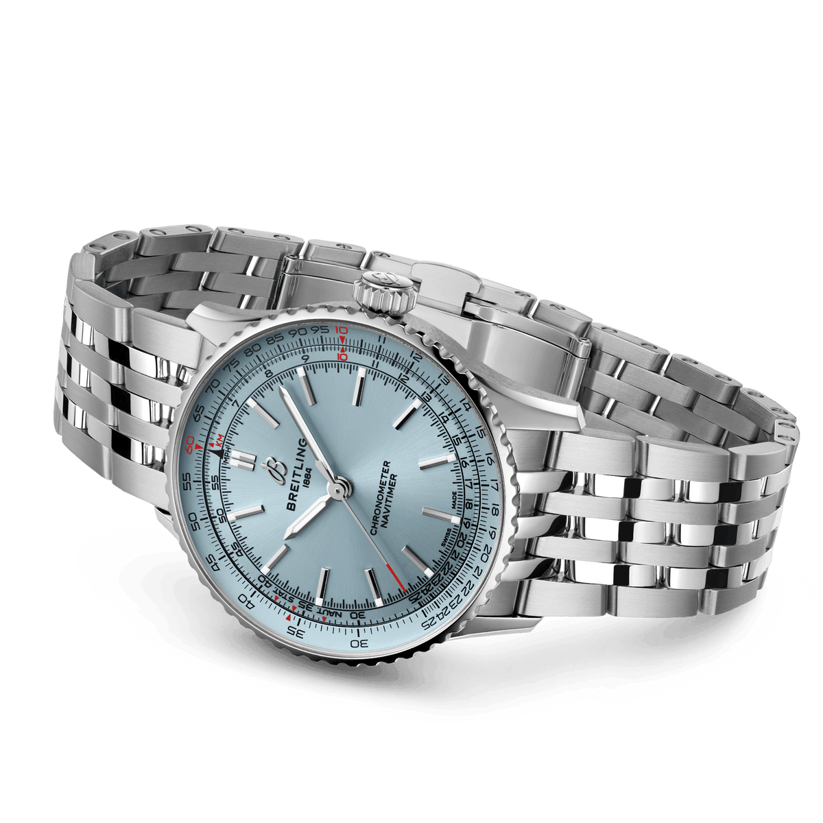 Breitling Navitimer Automatic 41 Watch with Stainless Steel Bracelet