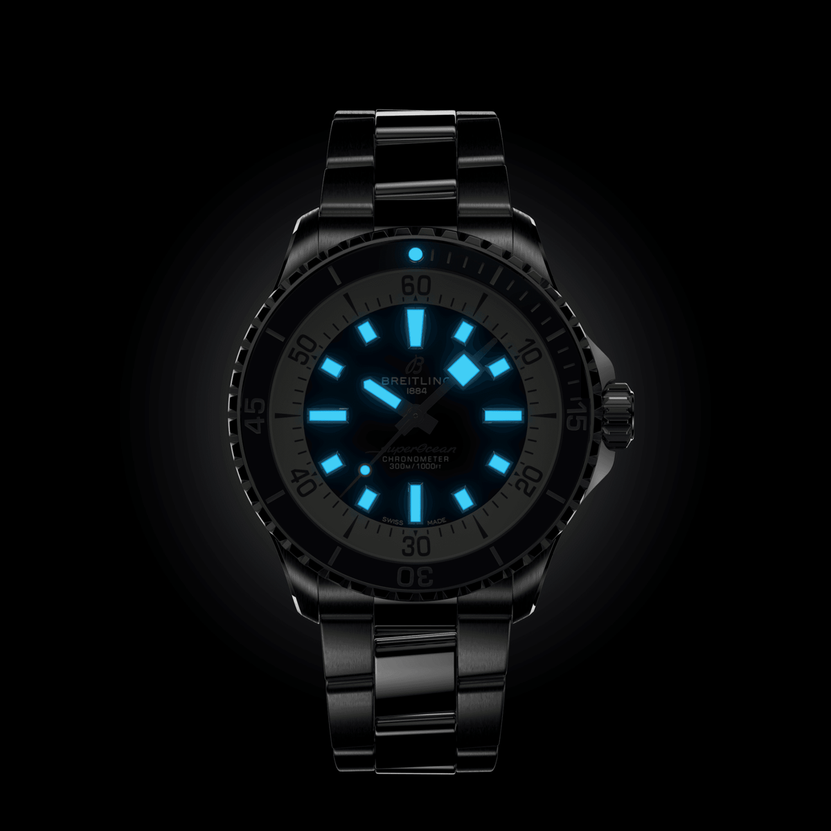 Breitling Superocean Blue Watch, 42mm