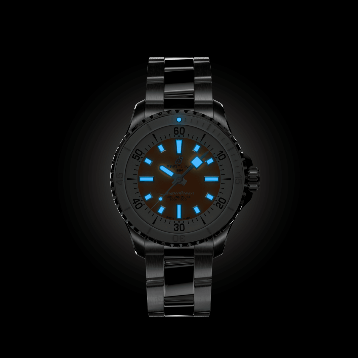 Breitling Superocean Orange Watch, 36mm