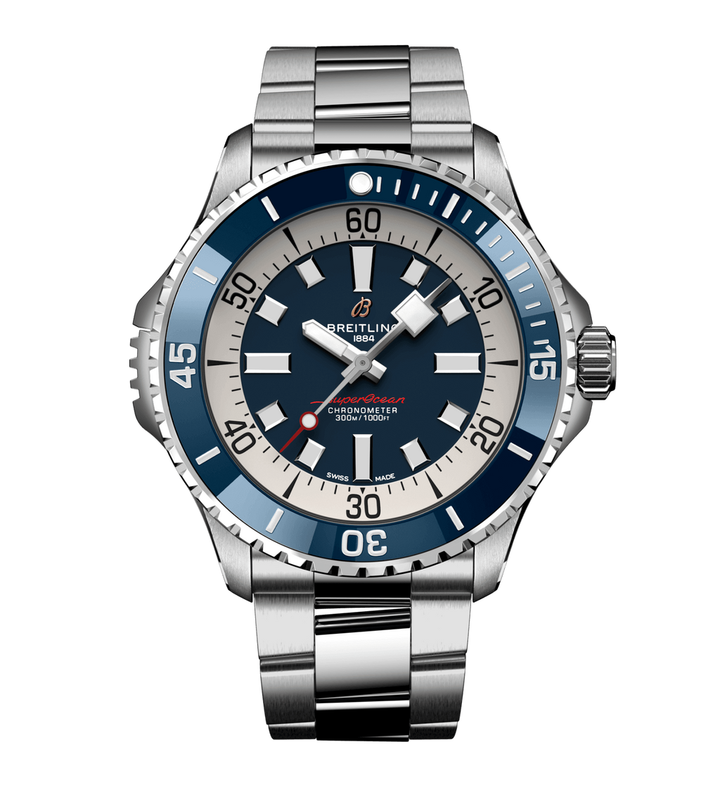 Breitling Superocean Blue Watch, 46mm