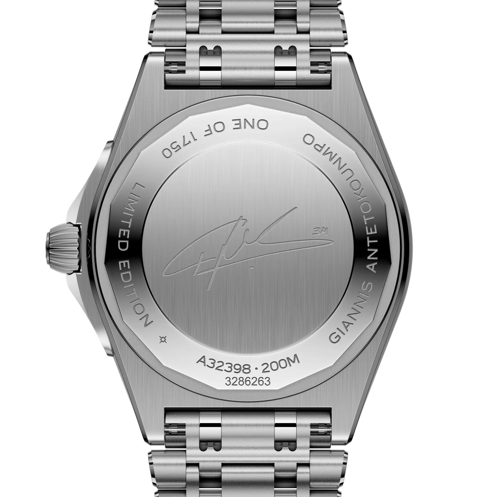 Breitling Chronomat Automatic GMT 40 Giannis Antetokounmpo Watch with Stainless Steel Bracelet
