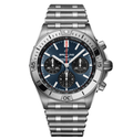Breitling Chronomat B01 42 Steel with Blue Dial