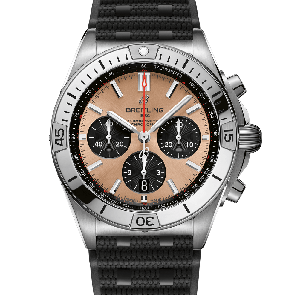 Breitling Chronomat B01 Chronograph 42 Watch with Copper Dial