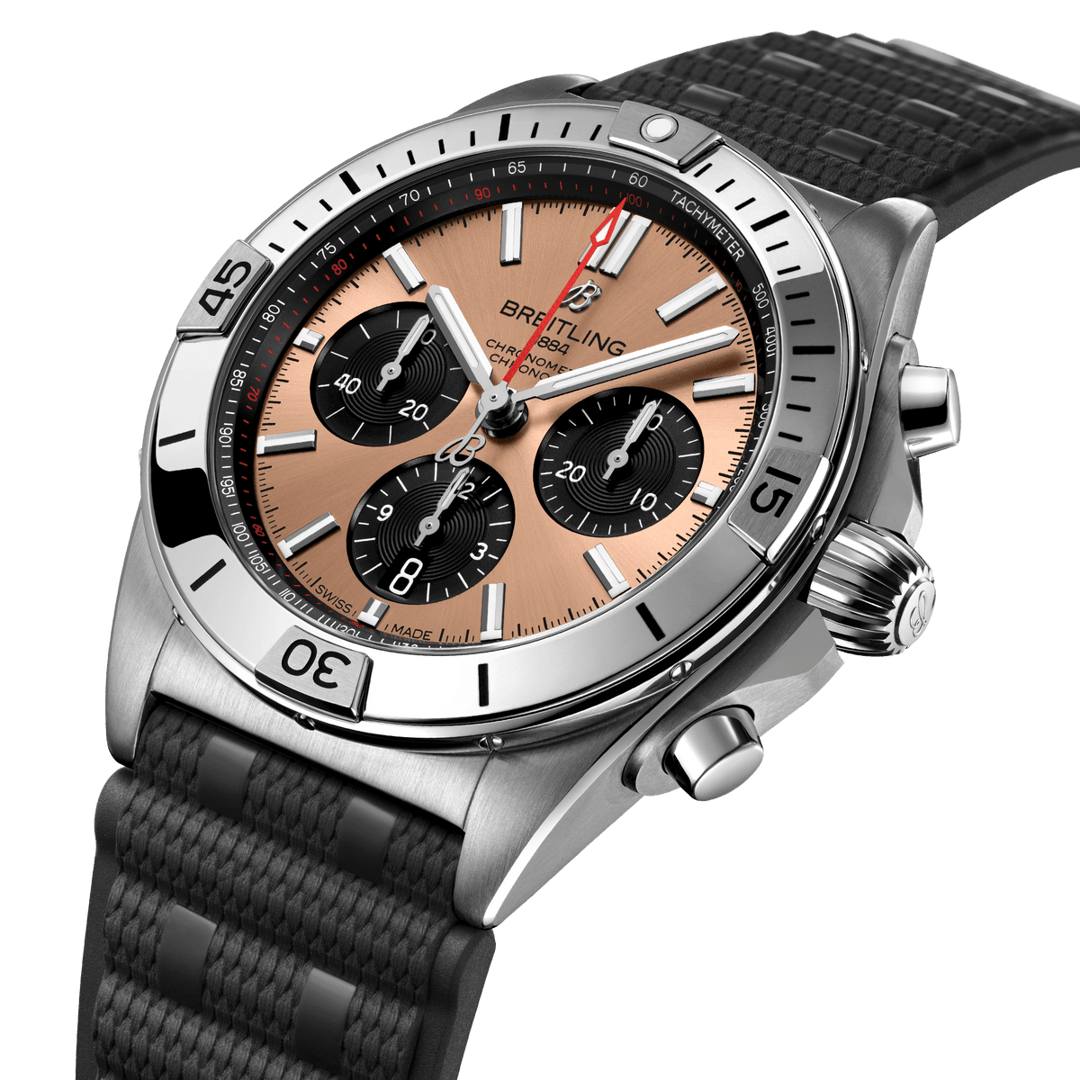 Breitling Chronomat B01 Chronograph 42 Watch with Copper Dial