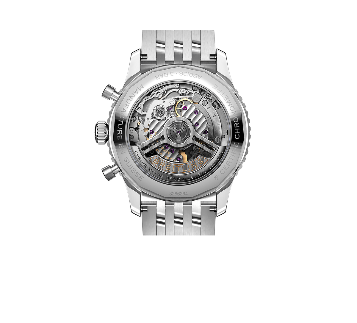 Breitling Navitimer B01 Watch with Black Dial, 43mm